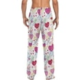 thumbnail image 2 of GZHJMY Valentine's Day Pajama Pants for Men, Lounge Pants Lightweight Men Pajama Bottoms with Drawstring Pockets, Christmas New Year Birthday Gifts, X-Large, 2 of 6