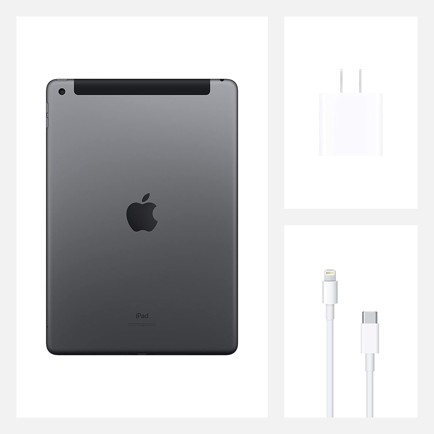 Restored Apple iPad (10.2in, WiFi, 32GB) Space Gray (8th Gen, 2020) (Refurbished)