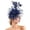 Navy_001, variant on Bmisegm Fascinator for Women Elegant Floral Mesh Hat Headpiece for Wedding Tea Party Fascinators Hats for Women Tea Party One Size