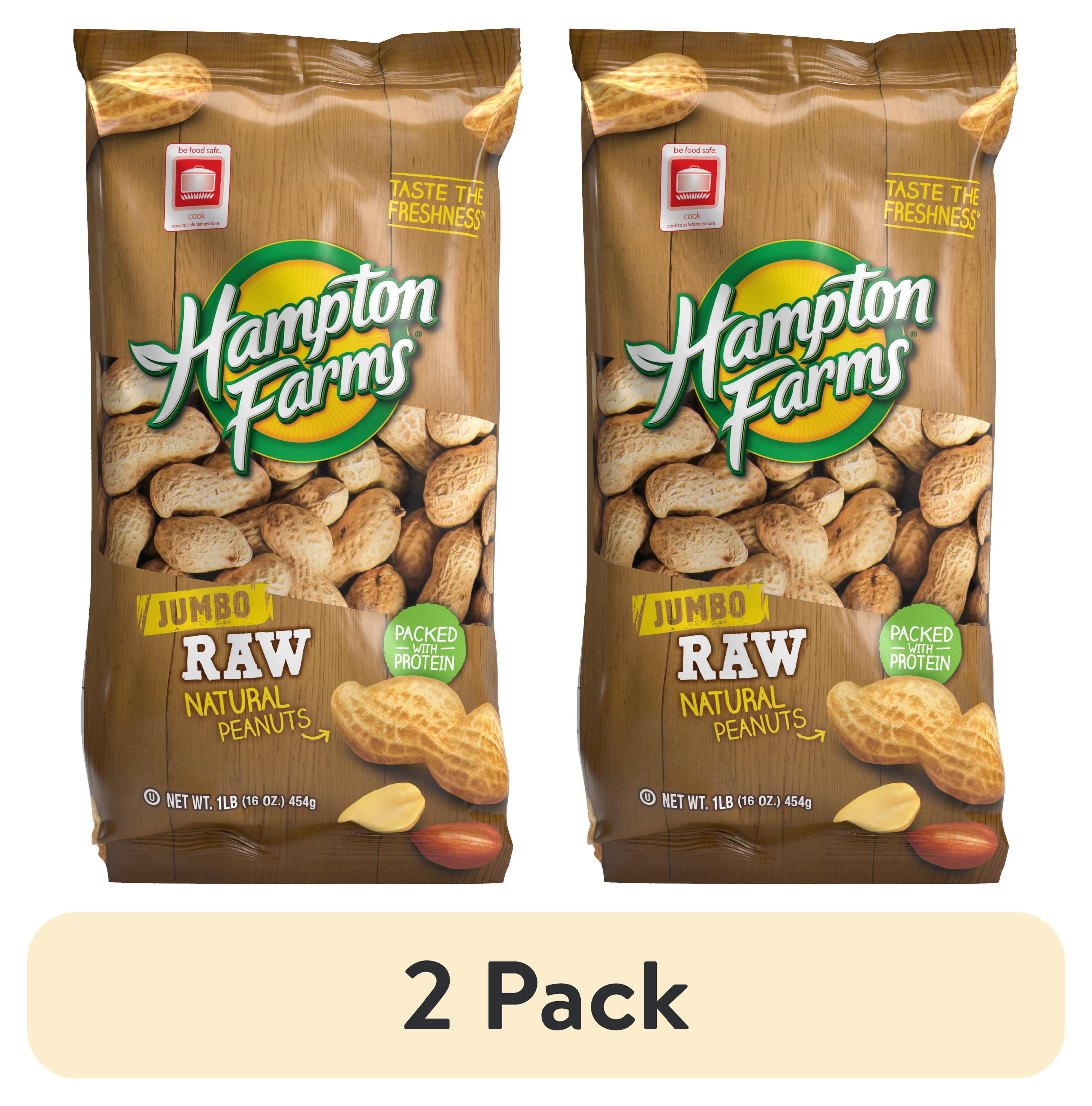 Hampton Farms, Hot Nuts Cajun Spicy Peanuts, 10 oz, Pack of 2