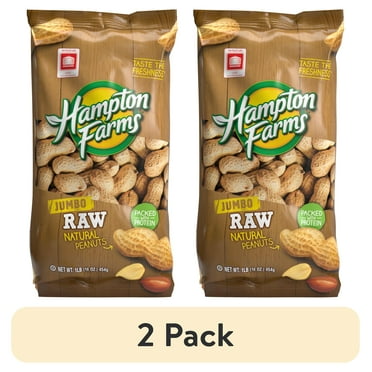 Hampton Farms Raw In-Shell Peanut Bag, 16 oz
