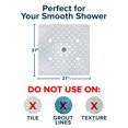 thumbnail image 3 of SlipX Solutions 27 x 27 Extra Large Square Shower Mat in White, 3 of 8