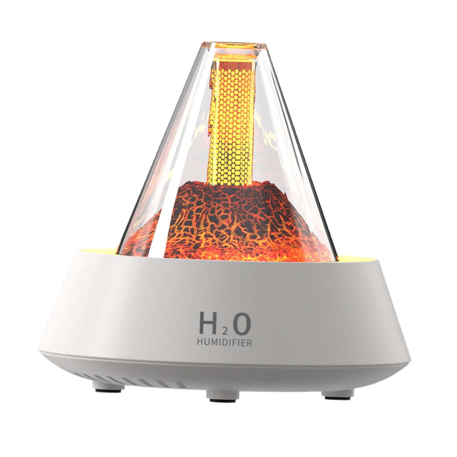 WLPZXP Air Humidifier Decor USB Essential Oil Diffuser for Baby Room Bedside Office White