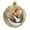 B, variant on Hometravel Mythical Legends Christmas Collection, Fantasy Theme Tree Ornaments, 2D Flat Design Hanging Pendants for Seasonal Decor