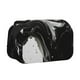 thumbnail image 1 of Disketp Fluid Black White Paint Swirls Estuche de Lápices de Doble Capa con Tapa Abatible y Cremallera, Organizador Escolar para Adolescentes y Adultos, 1 of 7