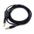 thumbnail image 3 of Cable de audio para auriculares de repuesto para Logitech G433 G233 G Pro G Pro X con conector de 3,5 mm, color negro y rojo, 3 of 5