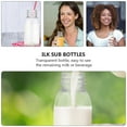 thumbnail image 5 of 10Pcs 350ML Transparent Plastic Milk Storage Bottles Beverage Drinking Bottles, 5 of 5