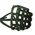 thumbnail image 2 of Real Leather Dog Basket Muzzle #115 Black (Circumference 18", Snout Length 4.7") Mastiff, Great Dane, 2 of 3
