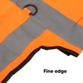 thumbnail image 4 of Reflective Safety Vest, High Visibility Reflective Vest with Multiple Pockets and Zipper, Work Vest for Workers, Drivers, Construction, Baggage Handling, Security for Men Women, 4 of 7