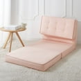 thumbnail image 2 of Your Zone Canvas Flip Chair, Blush, 2 of 3
