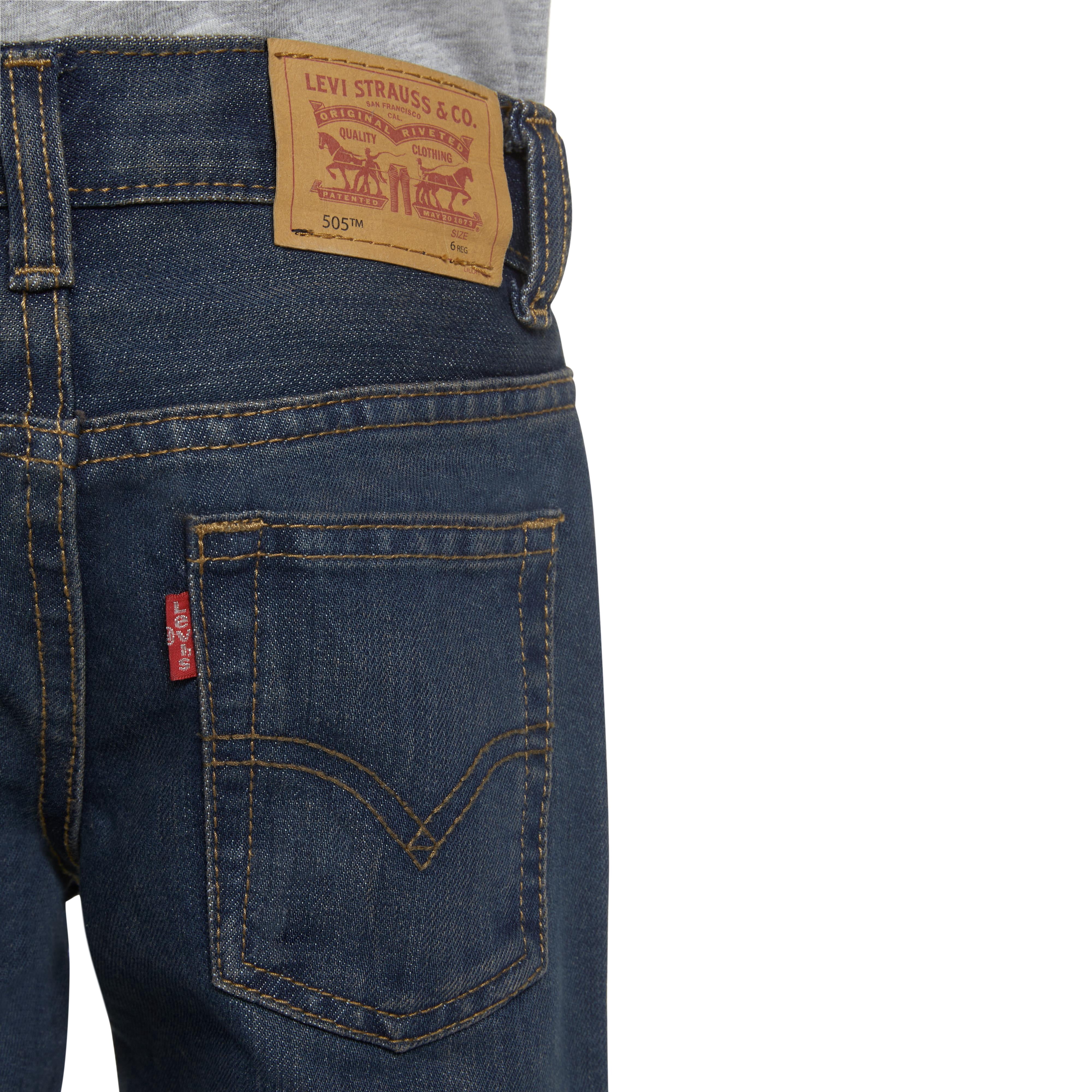 Levi's Boys' 505 Regular Fit Jeans, Sizes 4-20