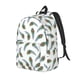 thumbnail image 1 of Disketp Colorful Grass print Canvas Backpack Lightweight Travel Daypack Student Rucksack Laptop Backpack-Medium, 1 of 5