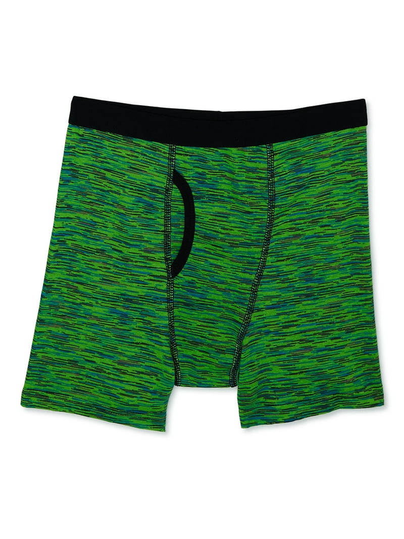 Wonder Nation Boys Cotton Boxer Briefs 10-Pack Comfortable with