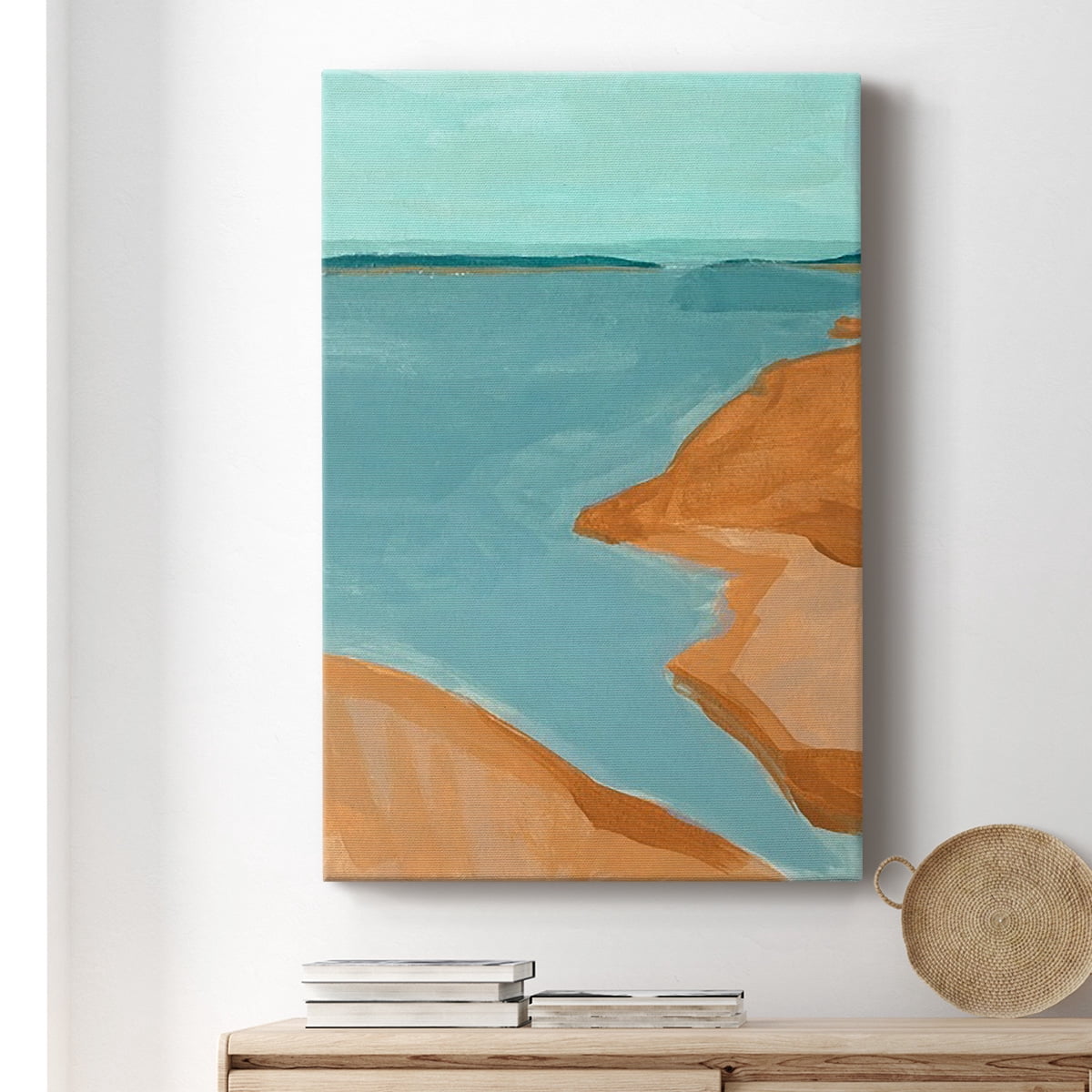 Out on the Sandbar I Premium Gallery Wrapped Canvas - Ready to Hang