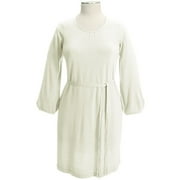 Women's Plus Belted Scoop Sweater Dress