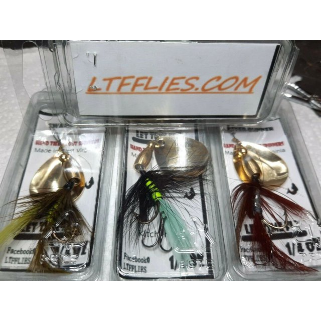 3 Trout Spinners inline Spinners
