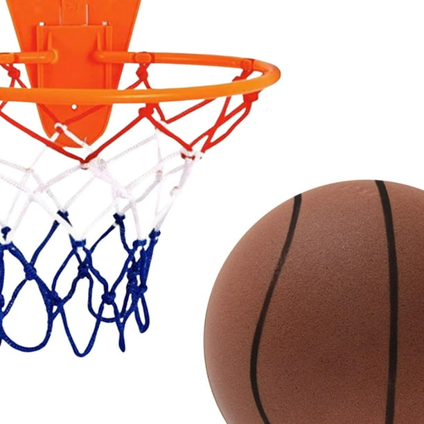 Ballon Basket Silencieux Intérieur Mousse Haute Densité - Parfait Pour Entraînement En Salle