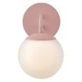 thumbnail image 6 of 84300RO Lark Julep - 5W 1 LED Medium Wall Sconce-10 Inch Tall and 6 Inch Wide-Rose Finish, 6 of 14