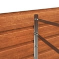 thumbnail image 7 of vidaXL Garden Raised Bed Rusty 94.5"x31.5"x30.3" Corten Steel, 7 of 7