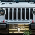 thumbnail image 5 of Deer Skull with American Flag Front License Plate, Metal License Plate, Funny Standard Plates Personalized Novelty Decorative For Men/Women/Boys/Girls Car 6×12 Inch, 5 of 6
