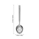 thumbnail image 4 of BRIGHTFUFU 2 cucharas grandes de acero inoxidable para servir, cucharas ranuradas para bufé, cubiertos, utensilios para servir, 4 of 8