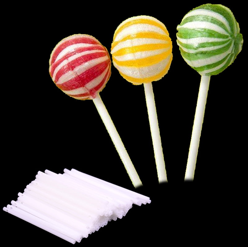 100pcs Lollipop Lolly Stick Party Supplies Candy Pop Chocolate Cake Making Mould