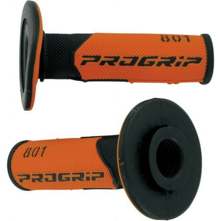 Pro Grip 801 Hybrid MX Duo-Density Cross Orange/Black Grips (PA080100NEAC)