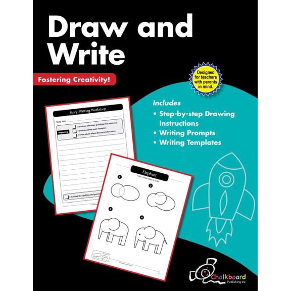 Chalkboard Publishing Workbooks Draw and Write Grades K-2, (Paperback)