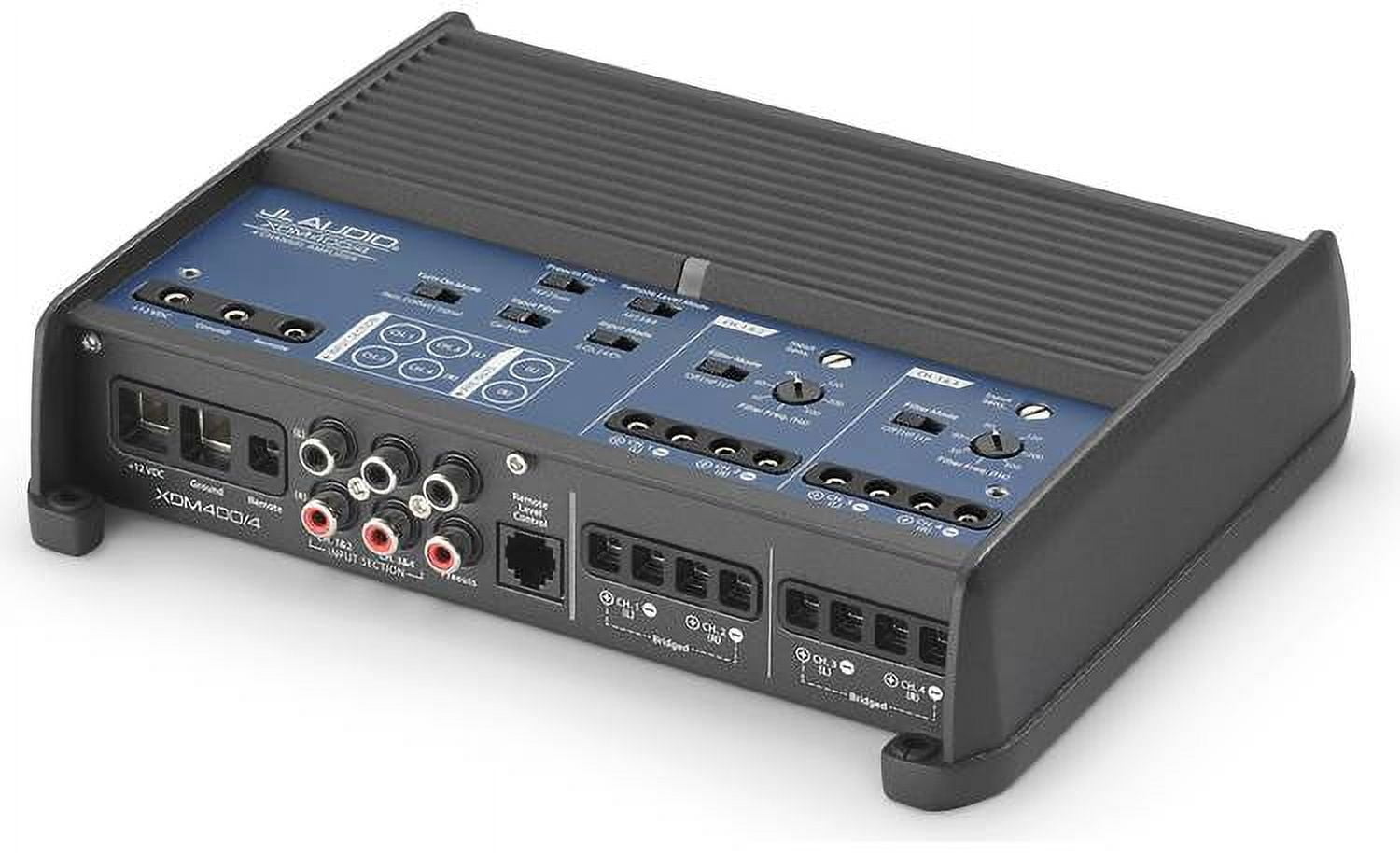 JL Audio XDM400/4 4-channel car/marine amplifier — 75 watts RMS x 4