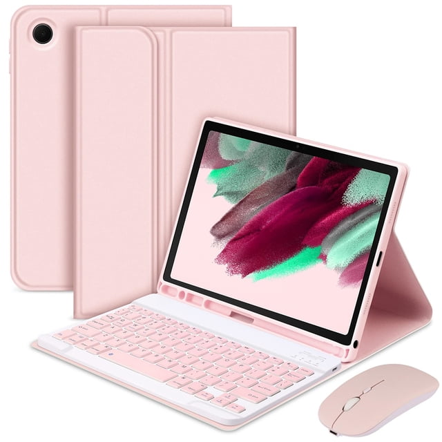 Teclado Inalámbrico para Galaxy Tab A9+ 11 Pulgadas Auto Sleep/Wake Con Ratón