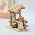 thumbnail image 5 of Christ Nativity Resin Statue Catholic Baby Jesus Manger House Set for Christmas Holiday Party Decoration Supplies, 5 of 8