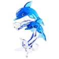 thumbnail image 2 of Dolphins Statue Sea Animal Sculpture Present Decoration Living Room Cabinet Desk D, 2 of 9