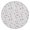 Pioneer Flower Floral-1, variant on Pioneer Flower Floral Print Pattern Round Fitted Tablecloth with Elastic Edge, Waterproof Dining Table Cover for Indoor Outdoor Camping and Daily Use
