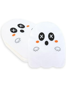 50 Pack Halloween Napkins for Halloween Party Supplies - Ghost Disposable Paper Napkins for Halloween Table Decorations Favors