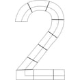 thumbnail image 2 of HOARBOEG 2025 Graduation Season Wreath Frames Metal Wreath Shape For DIY Flower Decoration For Commencement Decorations, 2 of 2