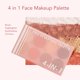 thumbnail image 3 of Paleta de Maquillaje Facial de 8 Colores, Pearlescent de Larga Duración 4 en 1 Paleta de Sombras de Ojos de Resbalón de Rubor Suave para facial, 3 of 7