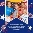 thumbnail image 3 of PartyWorks Patriotic Lollipops Candy, 6 Pound Box (105 Pieces), 3 of 6