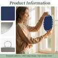thumbnail image 6 of Welcome Sign for Front Door, Navy Blue Morocco Round Metal Wall Art Wreaths, Modern Tile Geometric Middle Century Outdoor Indoor Wall Hanging Sign for Porch Decor Housewarming Gifts 5.9 Inch, 6 of 8