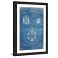 thumbnail image 3 of "AC Motor 1896 Blueprint" Framed Painting Print, 3 of 5