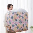thumbnail image 2 of Rbaofujie Storage Bins Large Cloth Household Clothes Storage Boxes Clothing Storage Baskets Drawstring Closet Organizer Box Storage for Bedroom, 2 of 7