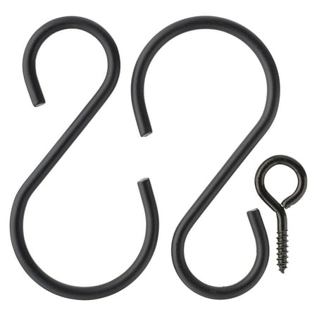 

MICHAELS Bulk 24 Packs: 2 ct. (48 total) Black Extension S Hook by Ashland®