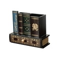 thumbnail image 1 of Portalápices, portalápices, estilo libro vintage, madera MDF, 1 of 3