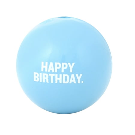 UPC: 0855699007003 | Planet Dog Orbee-Tuff Happy Birthday Ball Dog Toy Blue One-Size