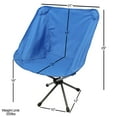 thumbnail image 5 of Four Seasons Courtyard Outdoor Compact Travel-Size Bag/Folding Chair, Blue, 5 of 6
