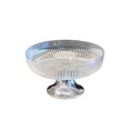 thumbnail image 2 of Cagogo Transparent Fruit Tray, Clear Plastic Snack Candy Nut Storage Box for Living Room, Large Capacity 9.65 Inch Square Serving Tray for Coffee Table, Kitchen Countertop, Party, Dining Table,, 2 of 6
