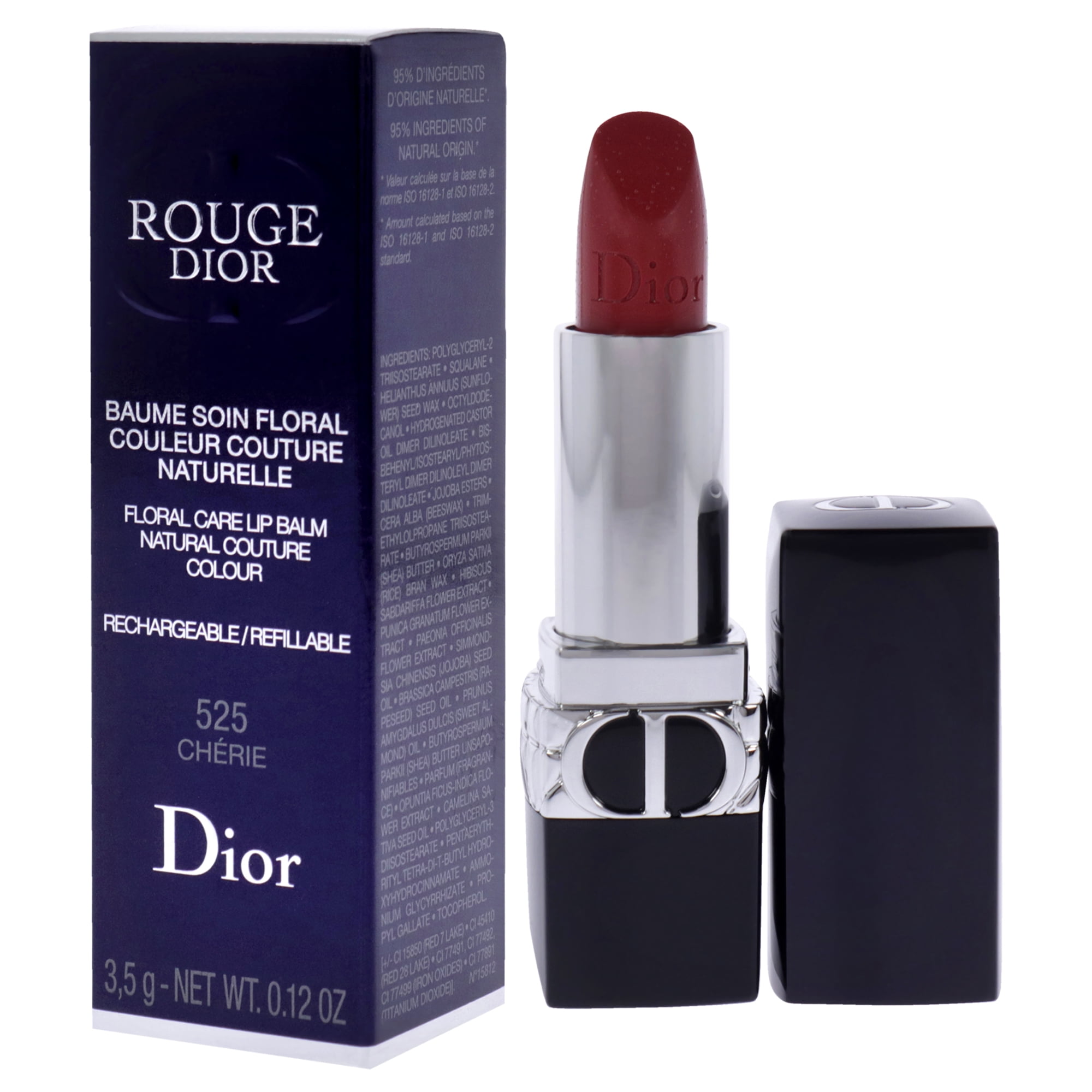 Dior Rouge Dior Lipstick 766 Rose Harpers (Satin) 0.12oz/3.5g New