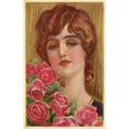 thumbnail image 2 of Woman With Roses Poster Print By Mary Evans Picture Librarypeter & Dawn Cope Collection (24 X 36), 2 of 4