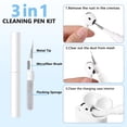 thumbnail image 3 of Comvin Compatible with AirPods Pro 3 Case Cover with Cleaner Kit, Cute Flower Engraved Silicone Protective Case for Apple Airpods Pro 3rd Generation (2025), 3 of 9