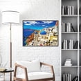 thumbnail image 3 of Cuadros Decorativos 5D bricolaje completo taladro diamante pintura Santorini Cruz puntada bordado Kits hogar pared decoración Ehuebsd  Nuevos Originales, 3 of 7