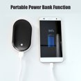 thumbnail image 4 of Zootealy Multifunctional Hand Warmers with Power Bank Function Winter Double Side Pocket Hand Warmer Black, 4 of 6